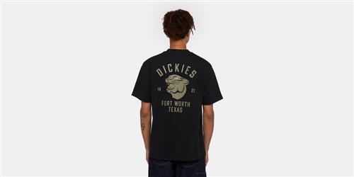 Dickies Dickies Panther TEE SS Black Mand Black Kortærmede T-shirts Str S - hos Magasin