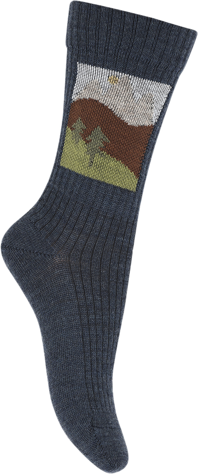 Se mpKids Willum Socks Str 40/42 - Brun Strømper Uld hos Magasin ved Magasin