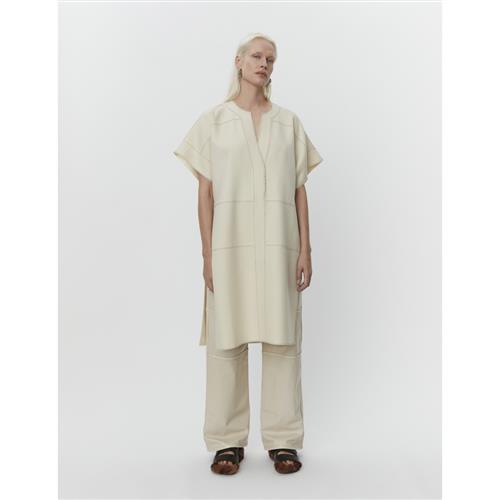 DAY Birger et Mikkelsen Garson Bonded Viscose Blend Kvinde Cloud Cream Tunikaer Str 40 - hos Magasin