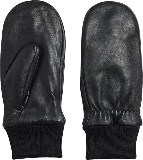 Pieces Pcnellie NEW Leather Mittens Noos L - Vanter Læder hos Magasin