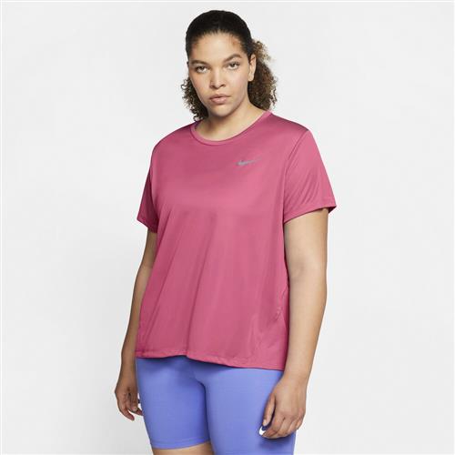 Se Nike Dri Fit Miler T Shirt Plus Size 2XL/X-LONG - Trænings T-shirts Polyester hos Magasin ved Magasin