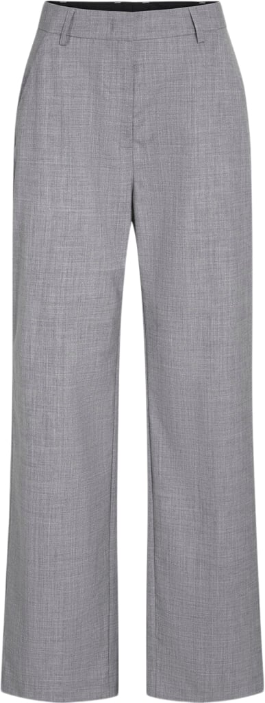 Heartmade ¤ Noma Pants HM ¤ Kvinde Grey Bukser Med Lige Ben Str 38 - hos Magasin