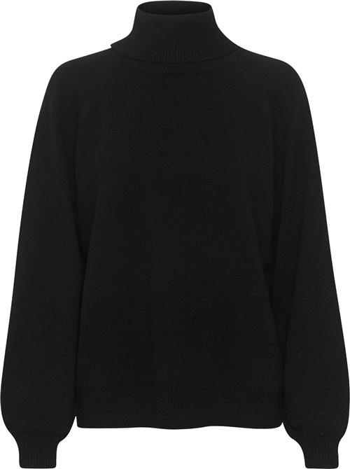 Se Gestuz Manzigz Wool Rollneck Noos Kvinde Black Sweaters Str L - hos Magasin ved Magasin