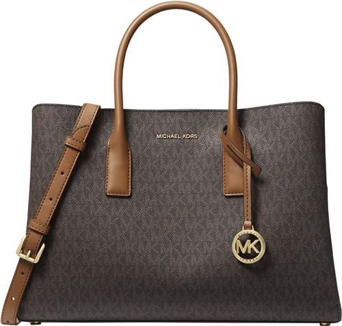 Se Michael Kors LG Satchel NS - Skuldertasker hos Magasin ved Magasin