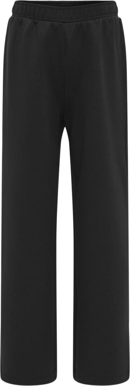 Se ONLY Kogalina Wide Pant SWT Str 128 - Sort Bukser hos Magasin ved Magasin