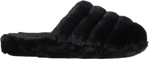 Se Ted Baker Lopsey Faux Fur Mule Slipper Kvinde Black Hjemmesko Str 39 - hos Magasin ved Magasin