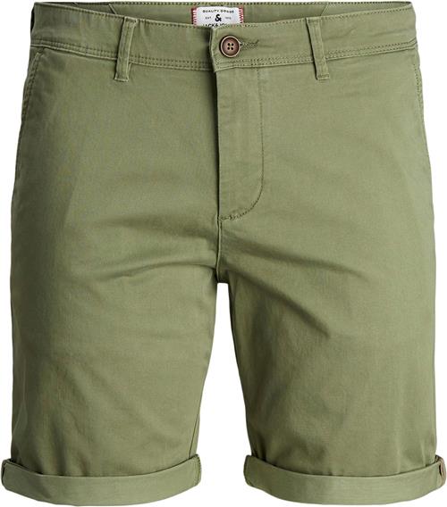 Jack & Jones Jjibowie Jjshorts Solid SA STS Mand Deep Lichen Green Chino Shorts Str XL - hos Magasin