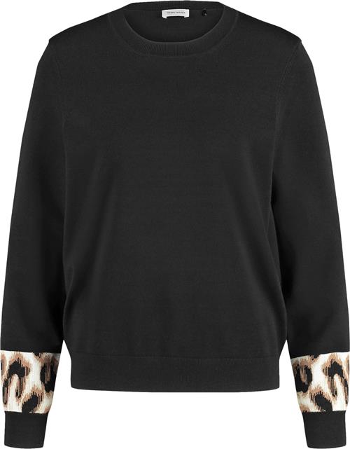 Se Gerry Weber Pullover 1/1 Sleeve Kvinde Black Sweaters Str 40 - hos Magasin ved Magasin