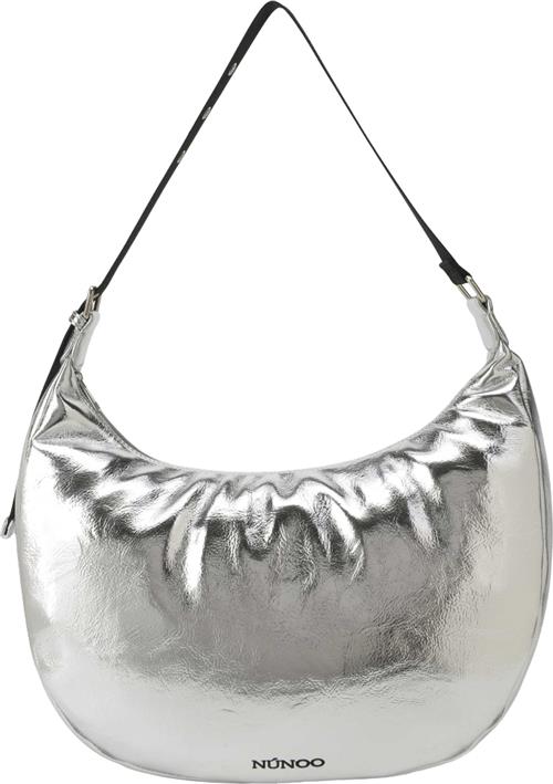 Núnoo Stella Recycled Cool Silver One Size - Skuldertasker hos Magasin