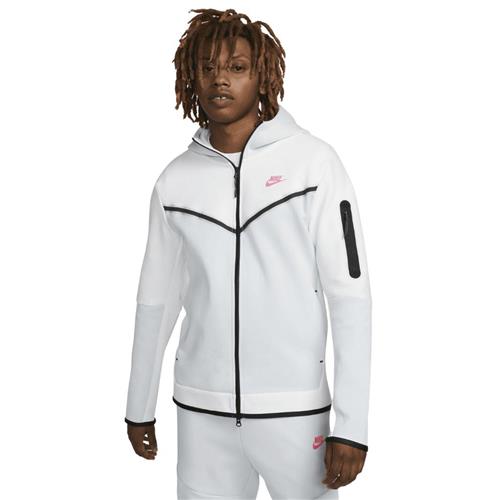 Se Nike Nike Sportswear Tech Fleece ME Mand White Fleece Str XL - Bomuld hos Magasin ved Magasin