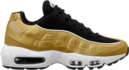 Se Nike Air Max 95 LX Sneakers Kvinde Sort Sneakers Str 39 - Læder hos Magasin ved Magasin