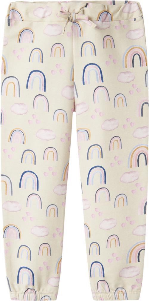 Name It Nmfkathy Sweat Pant UNB Str 104 - Peyote Melange Bukser hos Magasin