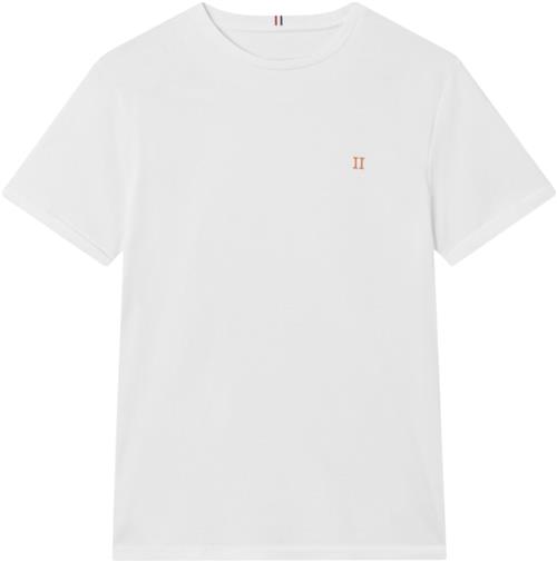 Se Les Deux Nørregaard Tshirt Kids Str 134/140 - White/orange Kortærmede T-shirts Bomuld hos Magasin ved Magasin