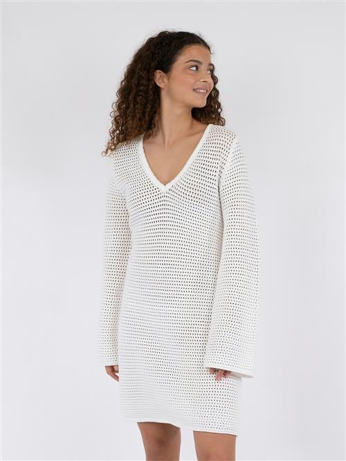 Neo Noir Jeanett Crochet Dress Kvinde Off White Korte Kjoler Str 40 - hos Magasin