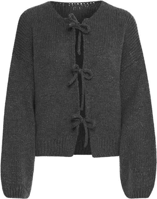 Se Fransa Fxsirine CAR 1 Kvinde Dark Grey Melange Cardigans Str L/XL - hos Magasin ved Magasin