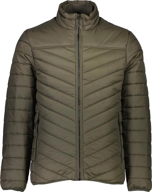 Lindbergh Light Weight Quilted Jacket Mand Grå Overgangsjakker Str S - hos Magasin