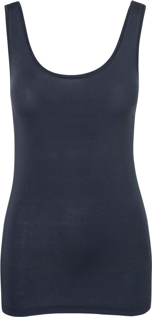 Se mbyM Sina top Kvinde 368 Navy Blue Tanktoppe Str S - hos Magasin ved Magasin