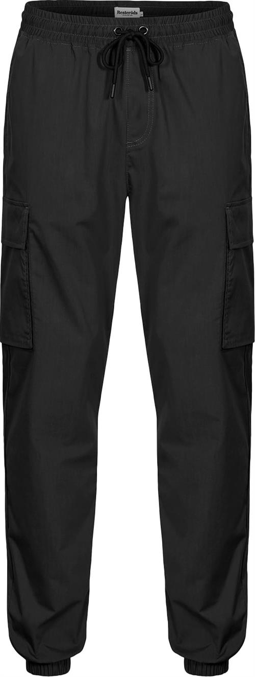 Resteröds Cargo Pants Lightweight Mand Sort Cargo Bukser Str L - hos Magasin