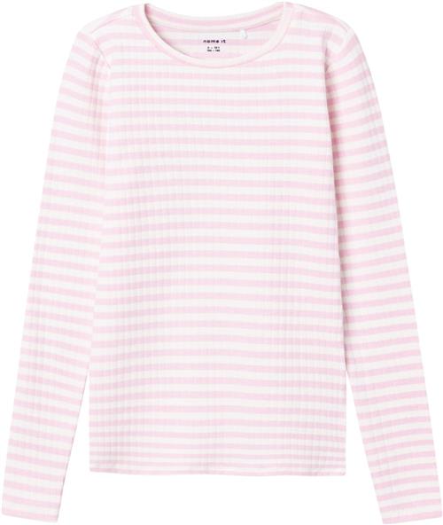 Name It Nkfsuraja XSL LS TOP Noos Str 146/152 - Parfait Pink/stripe Bluser hos Magasin