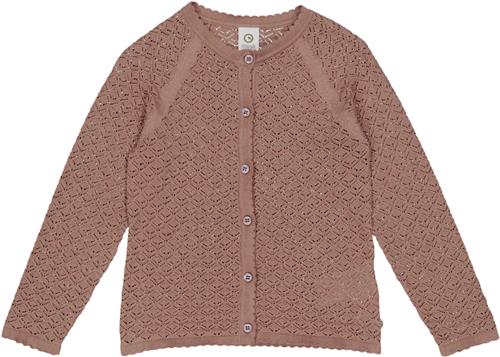 Se Müsli by Green Cotton Knit Scallop Cardigan Str 128 - Daydream Cardigans Bomuld hos Magasin ved Magasin