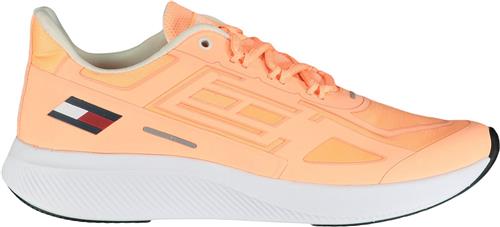 Se Tommy Hilfiger Sport Textured Panel Sneakers Kvinde Orange Sneakers Str 40 - hos Magasin ved Magasin