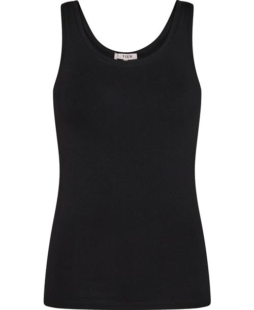 A-VIEW Stabil Tank top Kvinde Black Tanktoppe Str S - hos Magasin