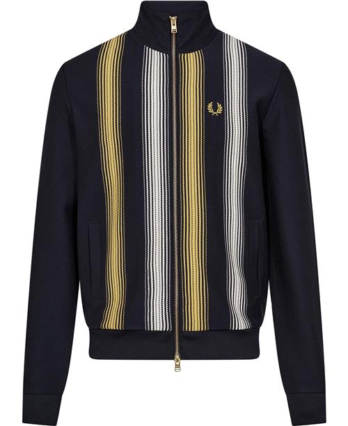 Fred Perry J8561 Mand Blå Sweatshirts Str XL - hos Magasin