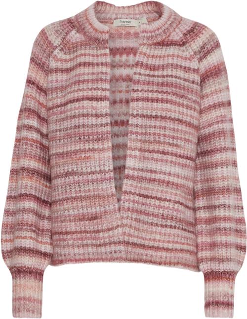 Fransa Frmanny CAR 1 Kvinde Rapture Rose Mix Cardigans Regular Fit Str M - hos Magasin