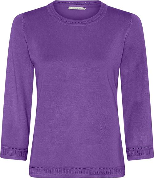 Se Micha BB Jumper_ BB Viscose Knit Kvinde Roya Lilac Sweaters Str XL - hos Magasin ved Magasin