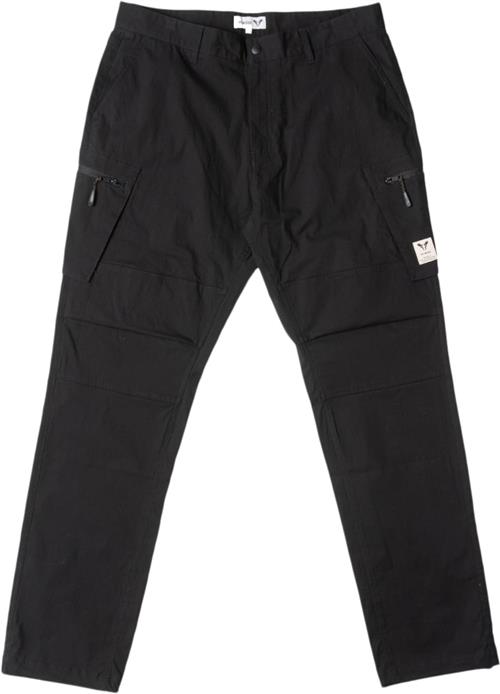 Fat Moose Pavement Ripstop Pants Mand Black Casual Bukser Str XL / Regular - hos Magasin