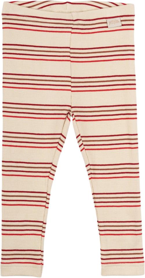 Se PETIT PIAO Legging Modal Multi Striped Str 80 cm - Chili Pepper Mult Leggings Bomuld hos Magasin ved Magasin