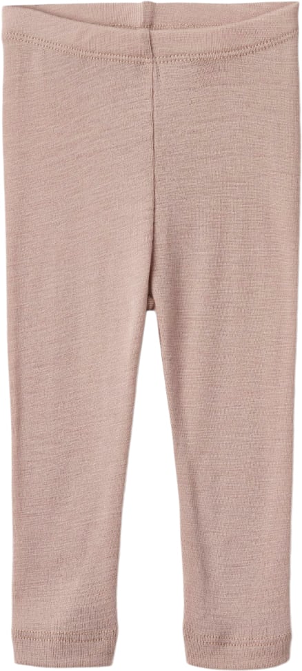 Se Wheat Uld Leggings Str 68/6m Uld - Dry Rose Leggings hos Magasin ved Magasin