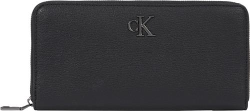 Calvin Klein Minimal Monogram ZIP Around One size - Punge hos Magasin