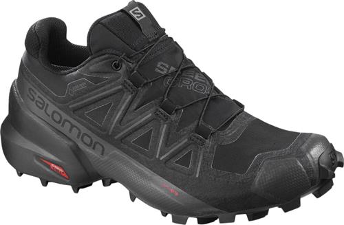 Salomon Speedcross 5 Gtx Trail Lobesko Kvinde Sort Løbesko Str 38 2/3 - hos Magasin