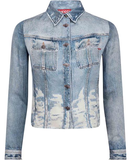 Diesel Clorelle Shirt Kvinde 01 Denimskjorter Str 40 - hos Magasin