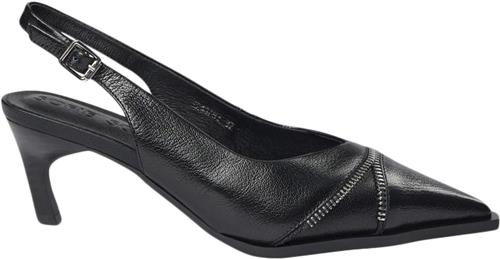 Se Sofie Schnoor Stiletto Kvinde Black Slingbacks Str 38 - hos Magasin ved Magasin