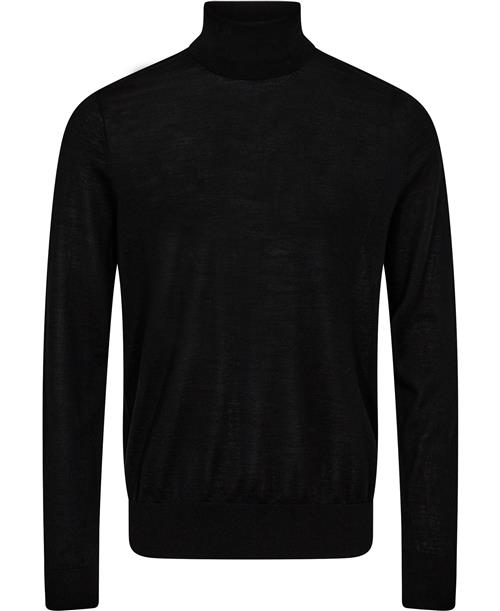 Tiger of Sweden Nevile RWS Black /S Mand Black Turtlenecks Str L - hos Magasin