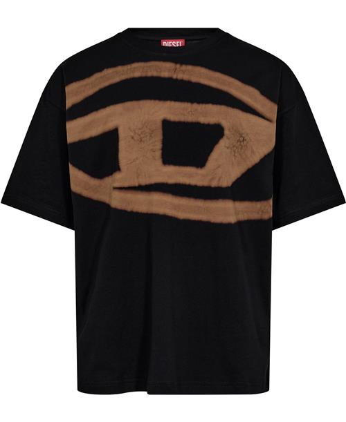 Diesel Tboxt-bleach T-shirt Mand 9xx Kortærmede T-shirts Str XL - hos Magasin