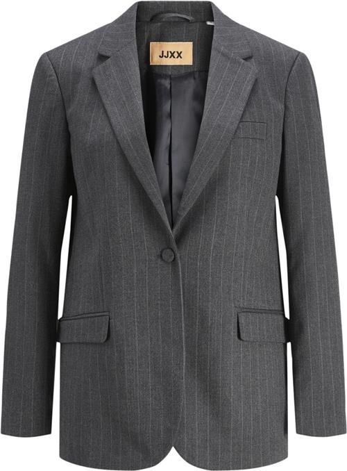 JJXX Jxana Mary Brushed REG Blazer TLR S Kvinde Dark Grey Melange/light Grey Blazere Regular Fit Str S - hos Magasin