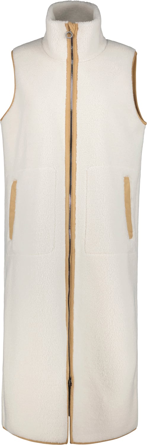 Luhta Vest Kvinde Natural White Veste Str 38 - hos Magasin