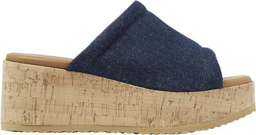 Via Vai 58058 Sissel Ryde Kvinde Blue Espadrillos Str 41 - Denim hos Magasin