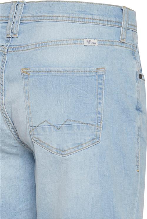 Se Blend Bhtwisterdenimshorts Mand Denim Light Blue Denim Shorts Str XXL - Denim hos Magasin ved Magasin