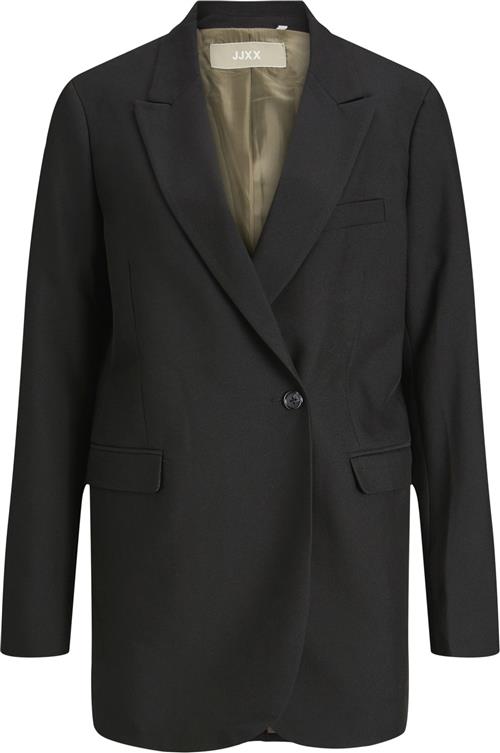 Se JJXX Jxmary Blazer PNT Noos Kvinde Sort Blazere Regular Fit Str L - hos Magasin ved Magasin