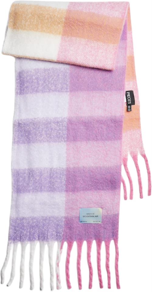 Pieces Pcnina Long Scarf W. Patch BC ONE SIZE - Halstørklæder hos Magasin