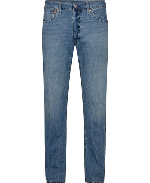 Levi's 501 Levisoriginal Smooth Cruis Mand Blå Jeans Straight Fit Str W34 / L34 - hos Magasin