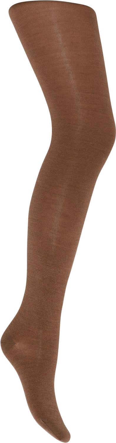 mpWoman Wool/silk Tights Strømpebukser Str M - Merino-uld hos Magasin