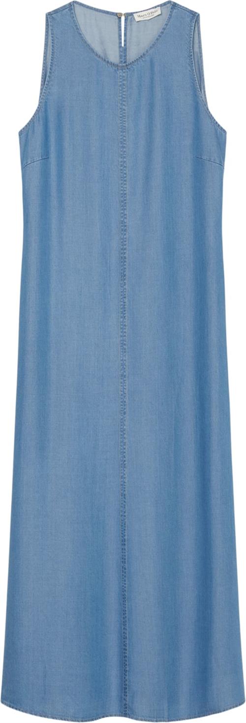 Marc O’Polo Dress, Midi Style, Feminine Silhoue Kvinde Washed Sky Maxi Kjoler Str 38 - hos Magasin