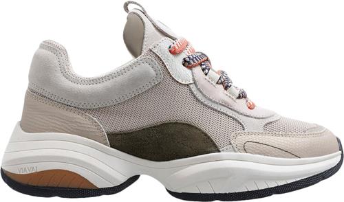 Se Via Vai Pepper Finn Kvinde Beige Sneakers Str 40 - Læder hos Magasin ved Magasin