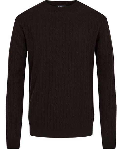 Sand 5600 Iq Mand Brun Sweaters Str XL - hos Magasin