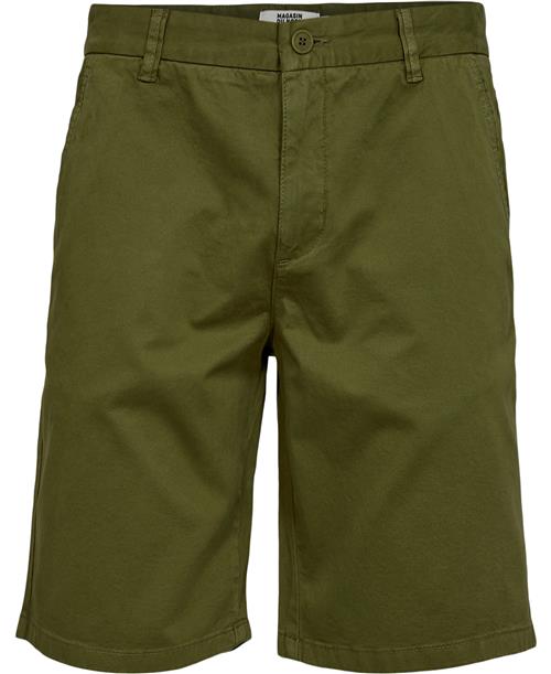 Se Magasin du Nord Collection Magasin Melvin 2G Mand Avocado Chino Shorts Str 33 Bomuld ved Magasin